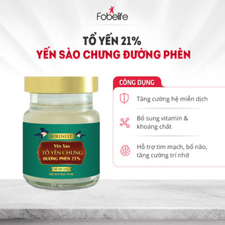 Hộp Yến Sào Fobelife 21% Yến Giúp Bồi Bổ Cơ Thể - Lọ 70ml