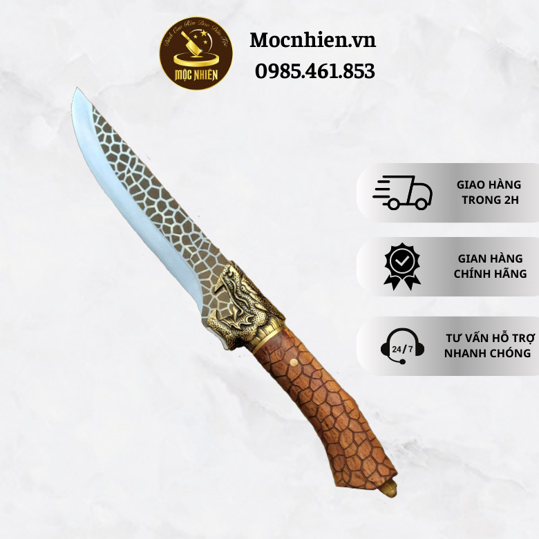 Dao DRAGON Cực Chất - Mộc Nhiên Phúc Sen - Mã DR01 [ CHÍNH HÃNG ]