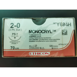 Chỉ phẫu thuật Monocryl 2-0