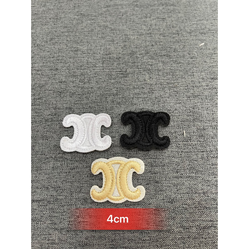 Patch vải ủi nhiệt hình thêu x celin