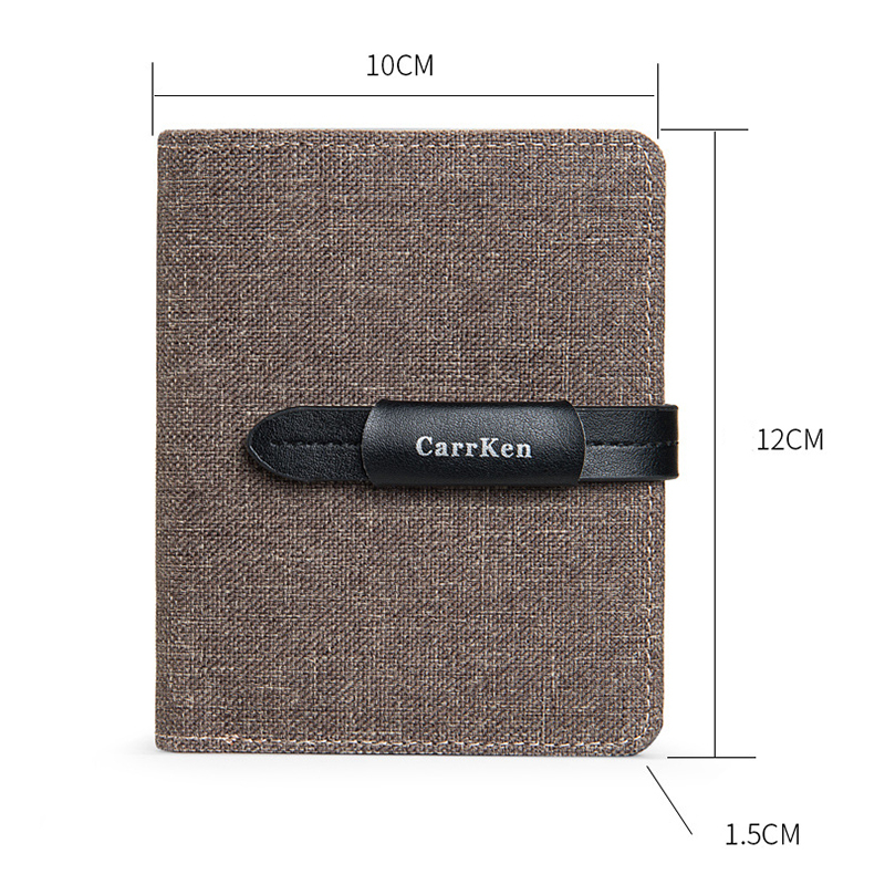 Ví nam cao cấp Bosumy C031 khóa gài đẹp lạ full hộp với 4 màu lịch lãm nam tính