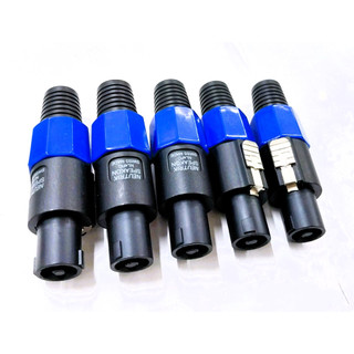 Rắc jack loa neutrik speakon nl4fc xanh