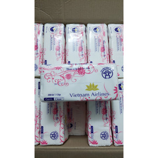 Giấy ăn lụa cao cấp - khăn giấy rút lụa 1 gói 300 tờ,mềm,mịn,dẻo dai