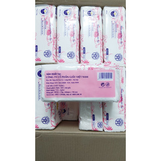 Giấy ăn lụa cao cấp - khăn giấy rút lụa 1 gói 300 tờ,mềm,mịn,dẻo dai