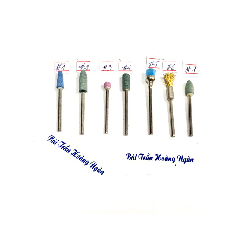 Mũi đá mài đánh bóng chỉnh hàm tháo lắp