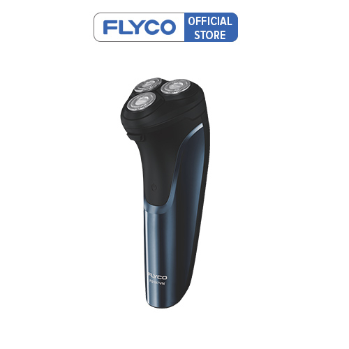 Máy Cạo Râu Flyco FS197VN 3 Lưỡi Kép Thân Máy Kháng Nước Sạc Nhanh 1 Giờ - Hàng Chính Hãng