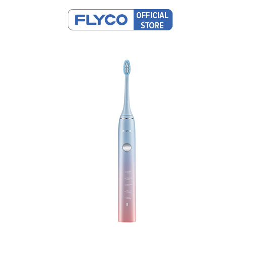 [Tặng Đầu Bàn Chải] Bàn Chải Sóng Âm Điện Flyco FT7105VN Kháng Nước 5 Chế Độ Làm Sạch Chuẩn Nha Khoa - Hàng Chính Hãng