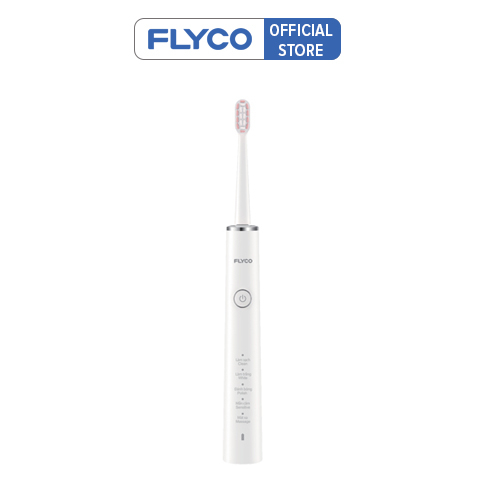 [Tặng Đầu Bàn Chải] Bàn Chải Sóng Âm Điện Flyco FT7108VN Kháng Nước 5 Chế Độ Làm Sạch Chuẩn Nha Khoa - Hàng Chính Hãng