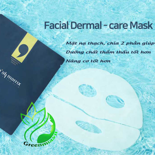 Mặt Nạ Thạch Dưỡng Da , Thải Độc Derm All Matrix Facial Dermal Care Mask - Epidermal Detoxifying Mask Hàn Quốc