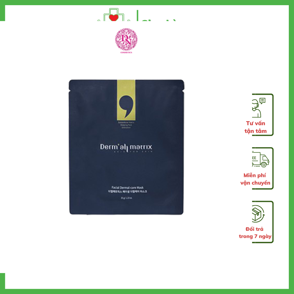 Mặt Nạ Thạch Dưỡng Da , Thải Độc Derm All Matrix Facial Dermal Care Mask - Epidermal Detoxifying Mask Hàn Quốc
