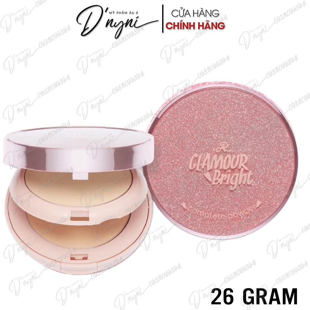 PHẤN PHỦ GLAMOUR BRIGHT 2IN1 THÁI LAN 26g