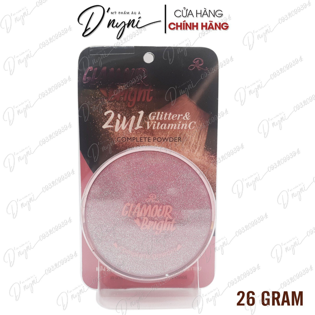 PHẤN PHỦ GLAMOUR BRIGHT 2IN1 THÁI LAN 26g