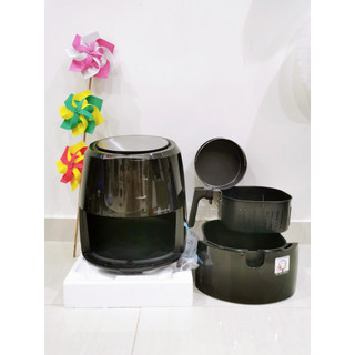 NỒI CHIÊN KHÔNG DẦU LOCK&LOCK EJF357BLK (5.2l)- 1800W (IB SHOP CHỌN QUÀ)