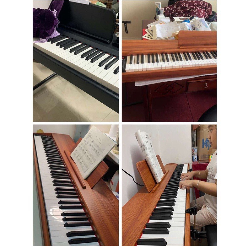 Đàn Piano Gỗ Đàn Organ Điện Tử Electronic Keyboard Đàn 88 Phím - Đàn Điện Cho Người Lớn Trẻ Em XiMi