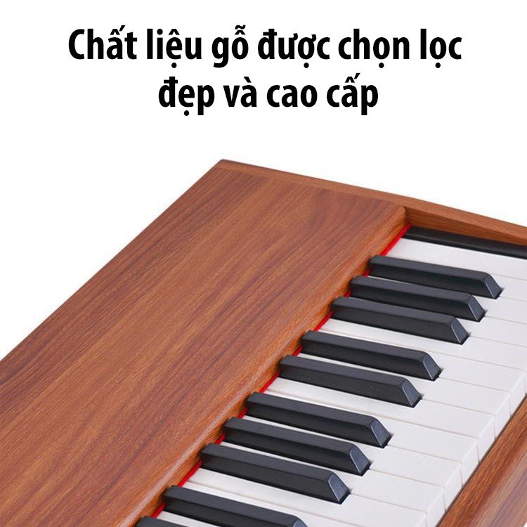 Đàn Piano Gỗ Đàn Organ Điện Tử Electronic Keyboard Đàn 88 Phím - Đàn Điện Cho Người Lớn Trẻ Em XiMi