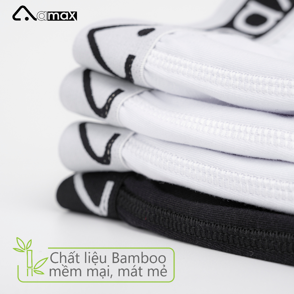 Quần lót tam giác nam BRIEF BAMBOO, mềm mát, kháng khuẩn -Thương hiệu Amax