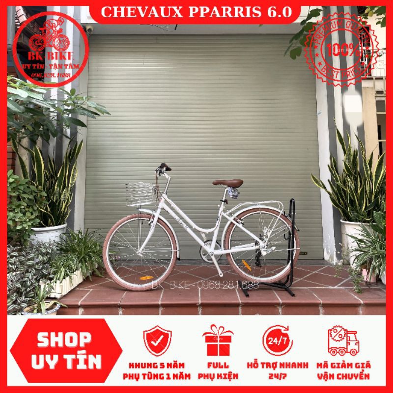Xe Đạp Chevaux Parris 6.0 | Full Baga & Giỏ
