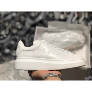 Giày mcqueen màu trắng thể thao nam nữ alexander mc queen full trắng đế tăng chiều cao unisex