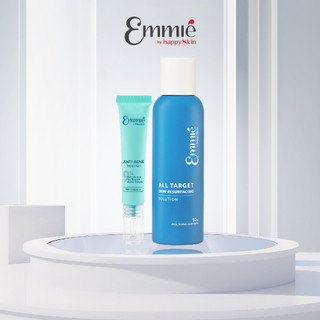 Combo Làm Sạch Da Giảm Mụn - Acid Toner + Gel Chấm Mụn 12ml - Emmié By Happyskin