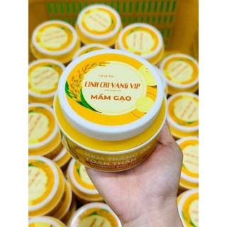 Kem dưỡng trắng da body mầm gạo Linh Chi vàng 150g