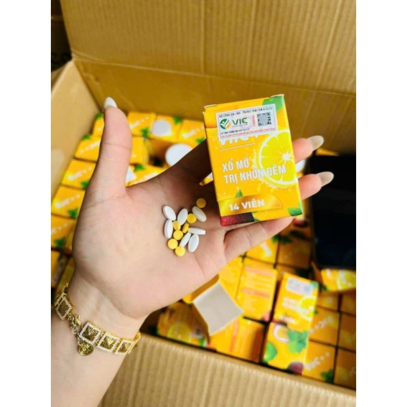 *Chính Hãng* Xổ Mỡ Vic Hộp 14 Viên bao xổ