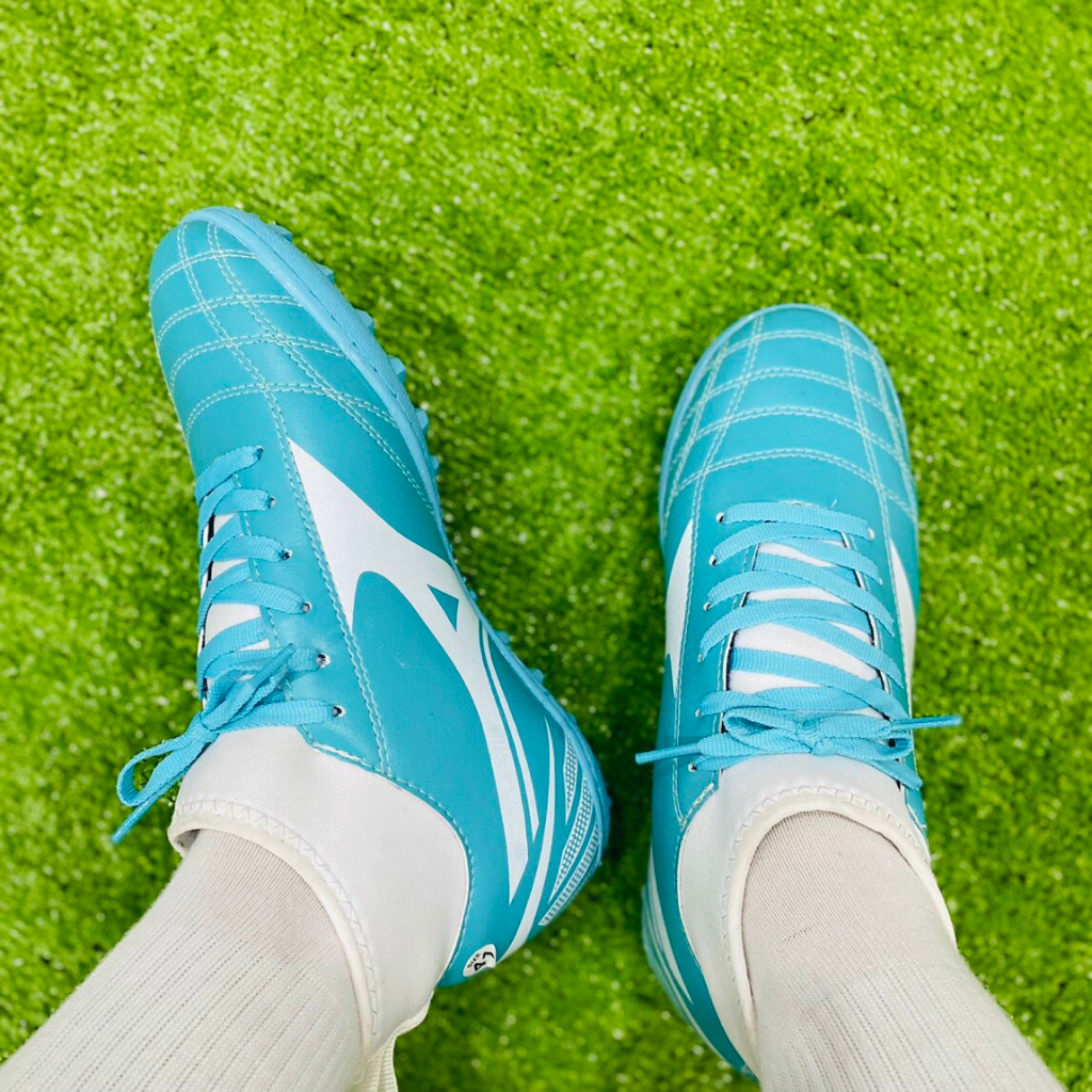 Giày đá bóng Mizuno_giày bóng đá nam sân cỏ nhân tạo_Khâu toàn bộ đế _đế cao su 100%