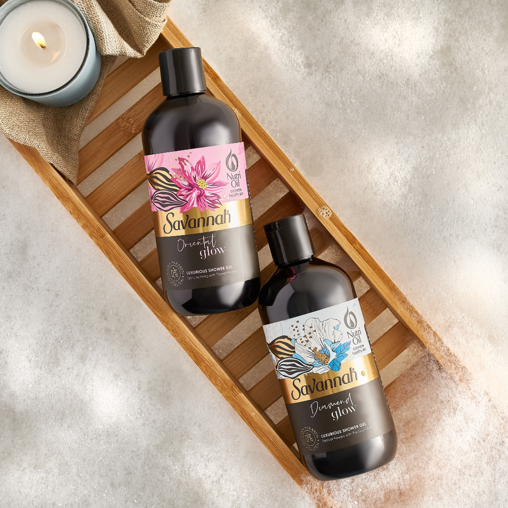 Sữa tắm nước hoa dưỡng da Savannah lưu hương lâu ngăn ngừa lão hóa 500ml