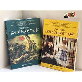 Sách_ combo trọn bộ_ giáo trình lịch sử nghệ thuật tập 1 & tập 2 - nxb xây dựng