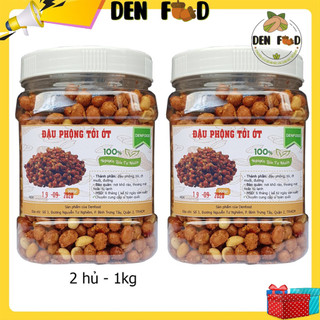 Đậu phộng tỏi ớt 1kg - Ăn Vặt Denfood