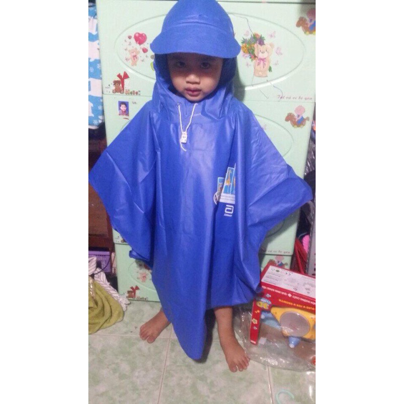 Áo mưa cánh dơi cho bé