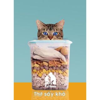 Thịt sấy khô - Thức ăn sấy khô cho Mèo - Chó