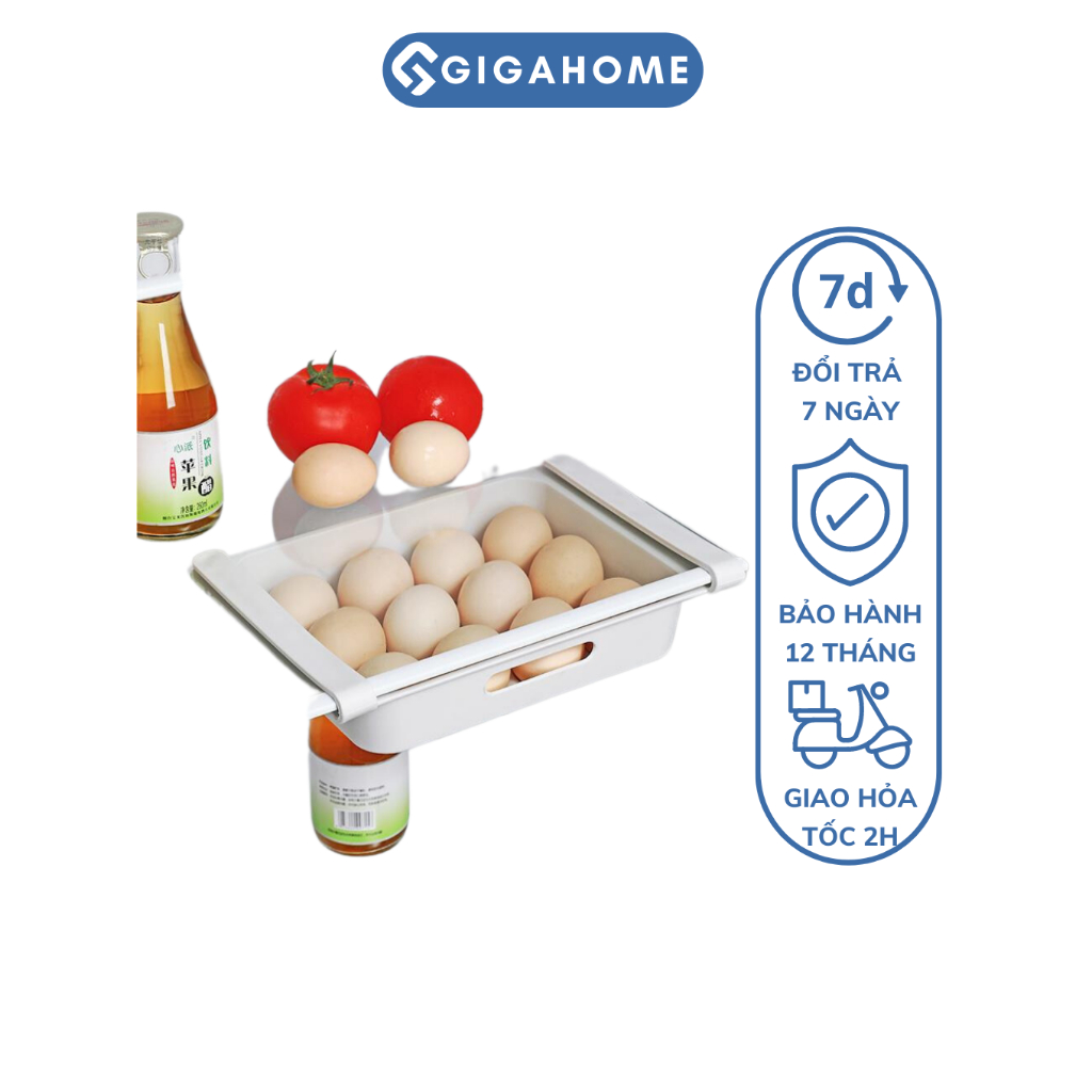 Khay Nhựa Đựng Thực Phẩm, Trứng Cài Tủ Lạnh, Sắp Xếp Không Gian LUXELAB 898