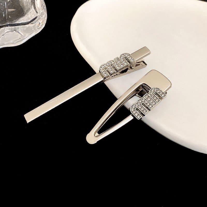 Set 7 Kẹp Tóc Đính Đá Trái Tim Ngôi Sao Thời Trang Phong Cách Y2K Cho Nữ