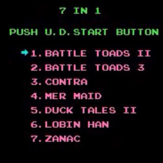 Băng Điện Tử Game 4 Nút Famicom 8bit