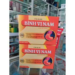 Cốm dạ dày bình vị nam chính hãng check đc mã vạch. hộp 30 gói