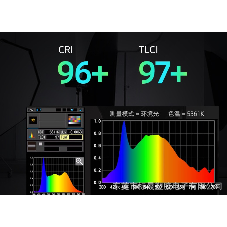 ĐÈN LED STUDIO BIAOS DM200B - NỘI ĐỊA 200W THỰC BICLOR