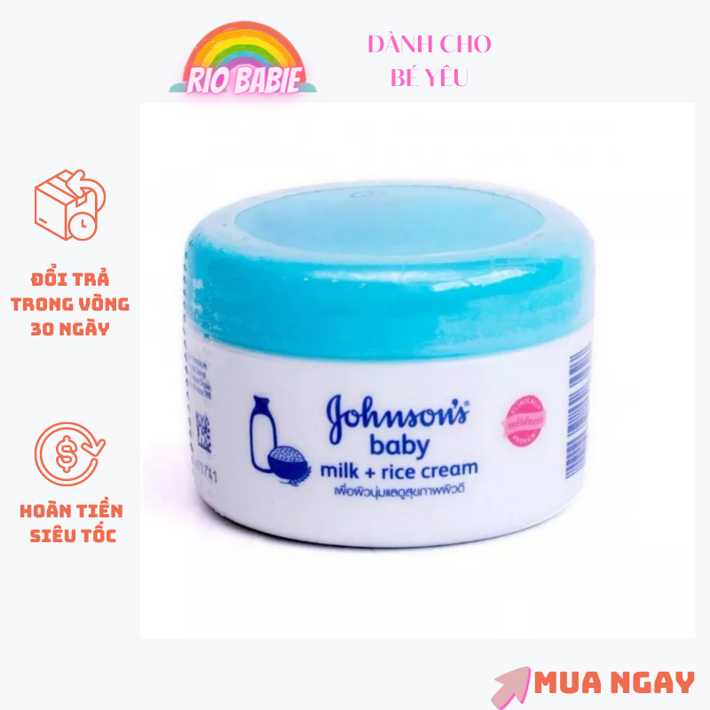 Kem dưỡng ẩm Johnson's baby cho mẹ và bé