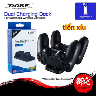 Dock sạc tay cầm Ps4 Pro ps4 Slim Dobe đế sạc tay PS4 charing dock hỗ trợ củ sạc đt