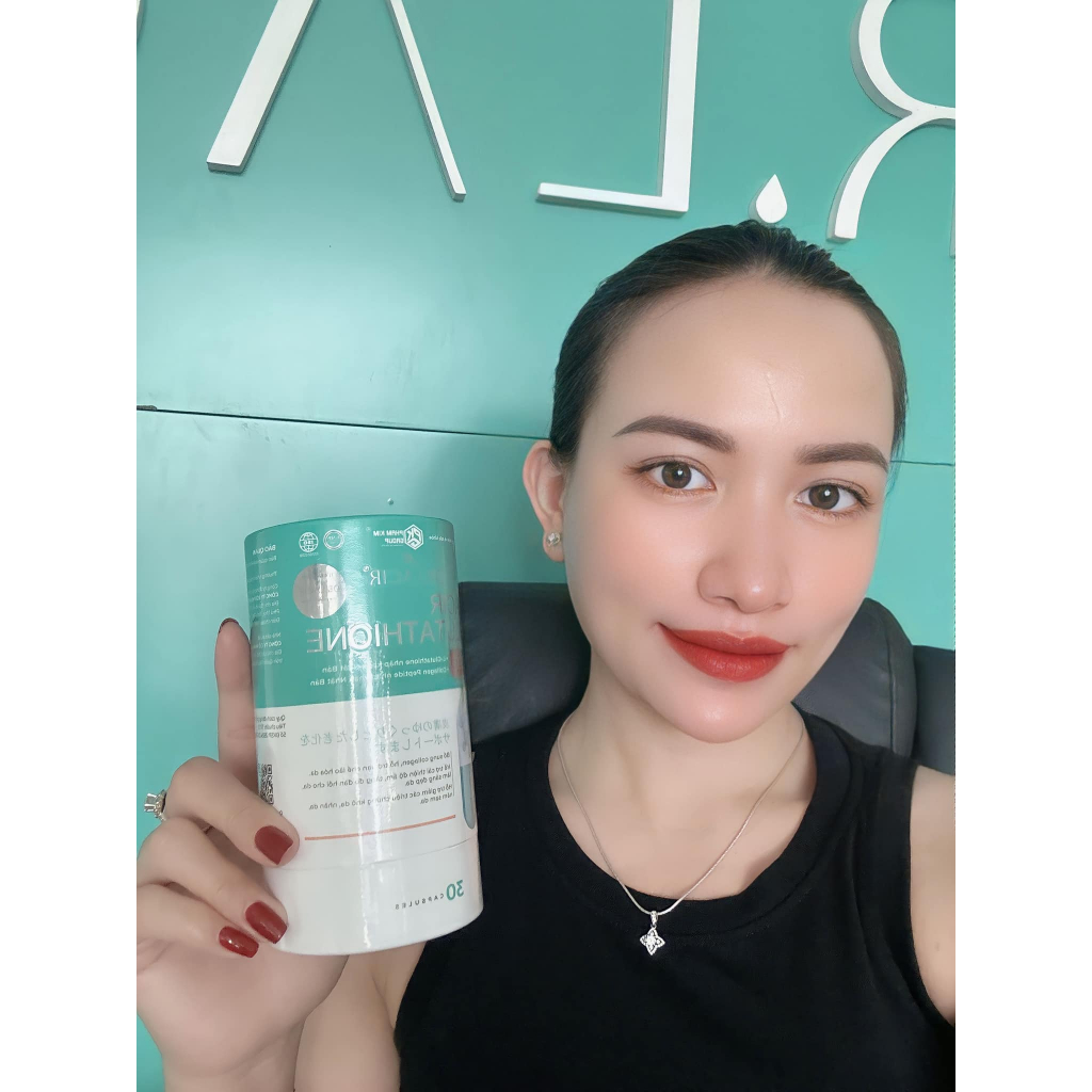 Viên uống trắng da Glutathione Plus Dr Lacir dành riêng cho người có tế bào xấu hộp 30 viên DrLacir