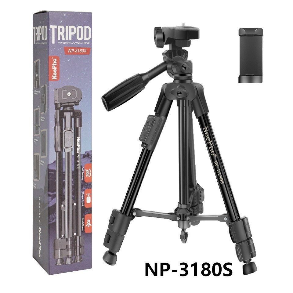 Chân máy ảnh NEEPHO Tripod NP-3180S (kèm remote)