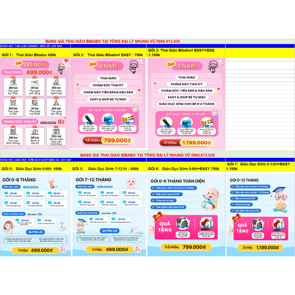 Khóa Thai giáo Bibabo cho mẹ bầu