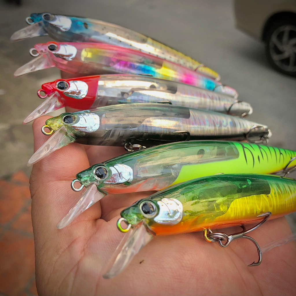 MỒI MINNOW HORAI GLITTER 120