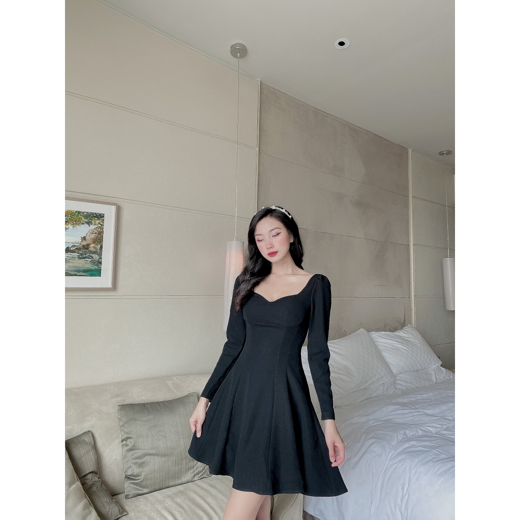 Đầm Taylor Drees Tôn Dáng Tiểu Thư Cao Cấp