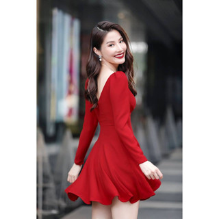 Đầm Taylor Drees Tôn Dáng Tiểu Thư Cao Cấp
