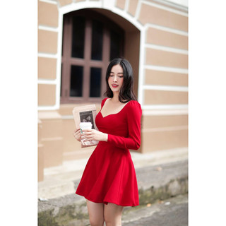 Đầm Taylor Drees Tôn Dáng Tiểu Thư Cao Cấp