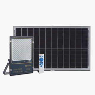Đèn pha năng lượng mặt trời rạng đông 300w model: cp03.sl.rad 300w. - chính hãng bảo hành 2 năm