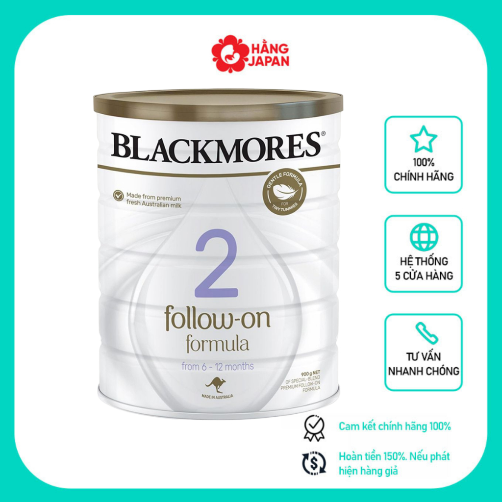 Sữa BlackMores Đủ Số 1-2-3 Nội Địa Úc lon 900g date mới