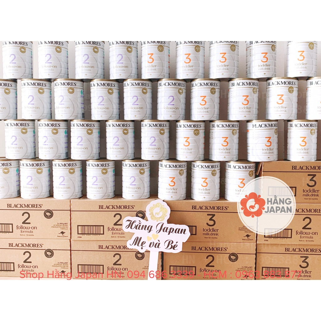 Sữa BlackMores Đủ Số 1-2-3 Nội Địa Úc lon 900g date mới