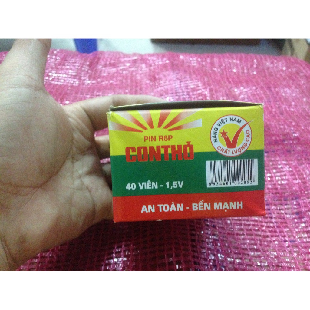 Combo 4 Viên Pin Tiểu AA/AAA Rabit - Pin Cho Đèn Pin, Đồng Hồ, Đồ Chơi Các Loại