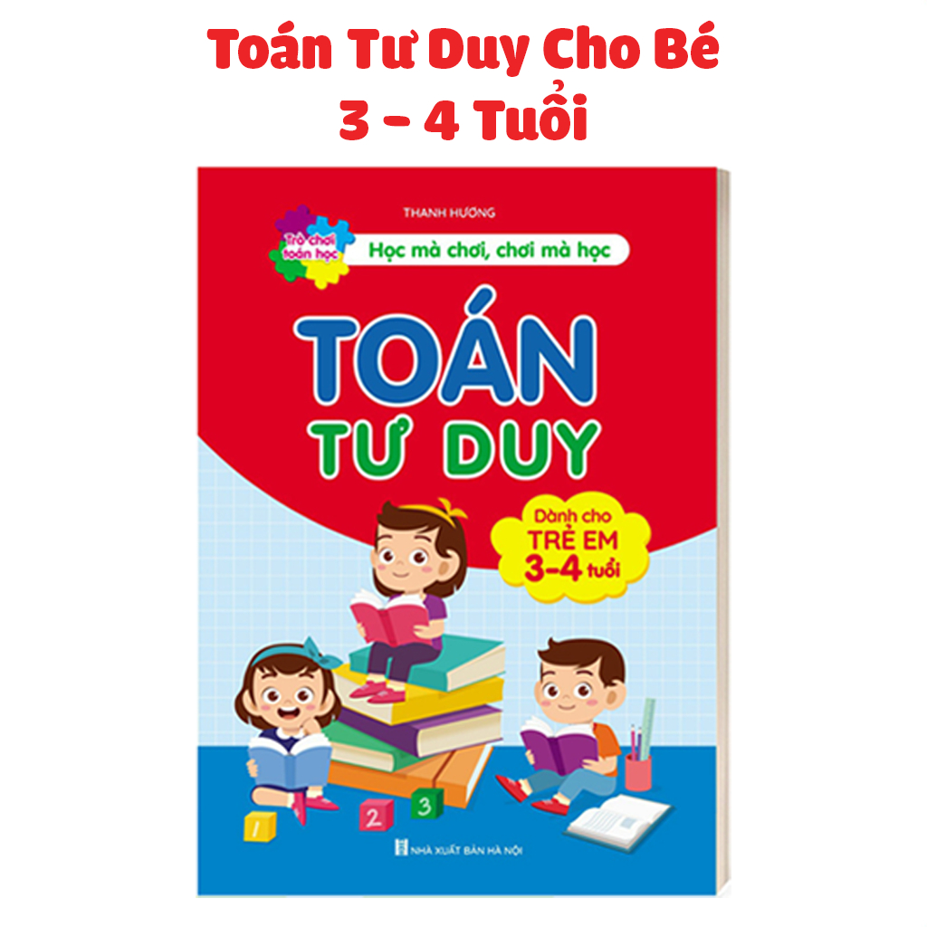 Sách - Bộ Toán Tư Duy Cho Bé Giỏi Tính Toán - Dành Cho Bé Từ 3 Đến 7 Tuổi ( Trọn Bộ 3 Cuốn)